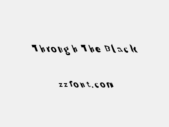 Through The Black