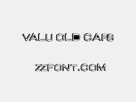 Valu Old Caps