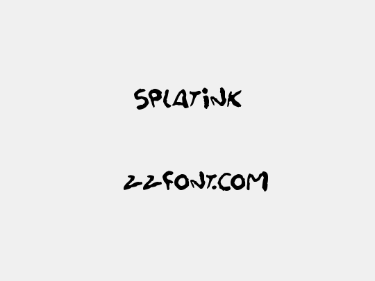 Splatink