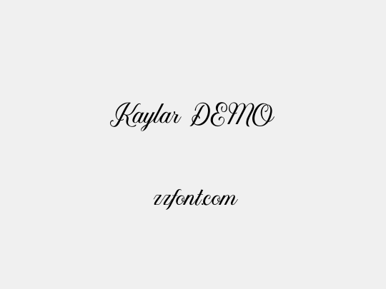Kaylar DEMO