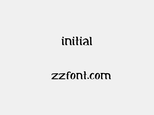 Initial