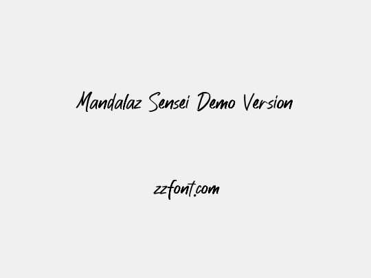 Mandalaz Sensei Demo Version