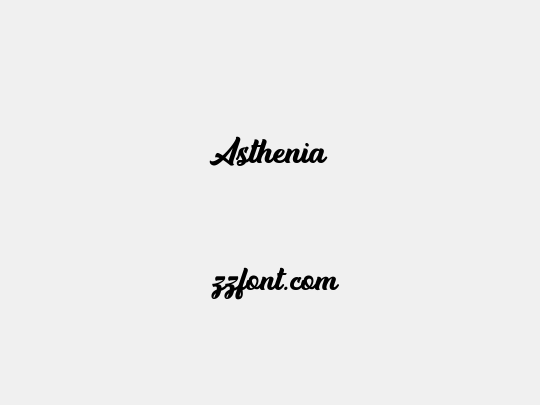 Asthenia