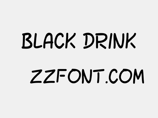 BLACK DRINK