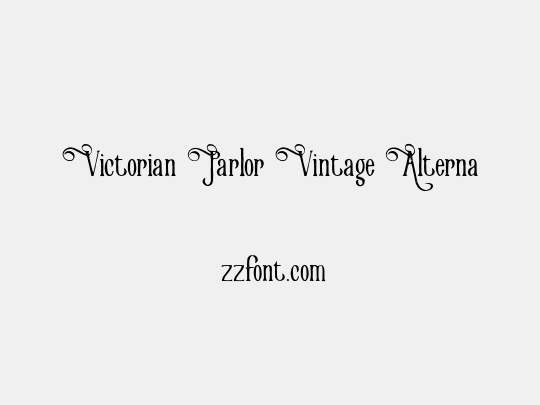 Victorian Parlor Vintage Alternate