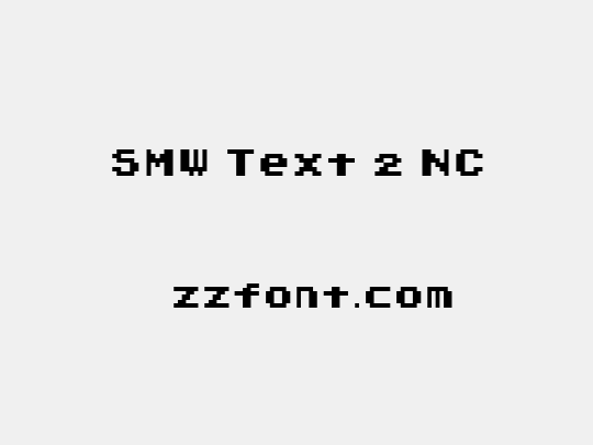 SMW Text 2 NC