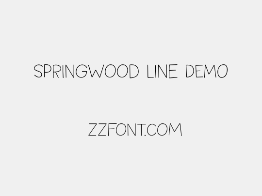 Springwood Line DEMO