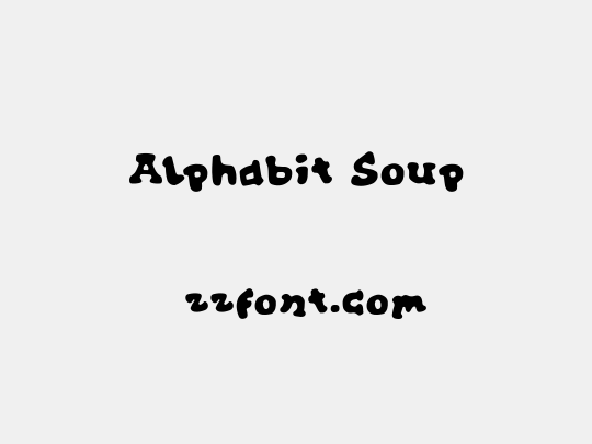 Alphabit Soup