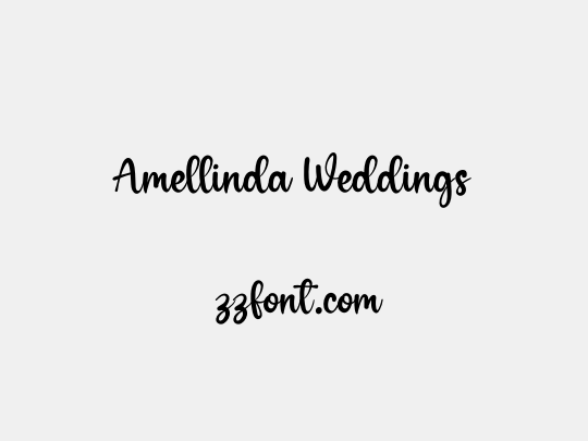 Amellinda Weddings