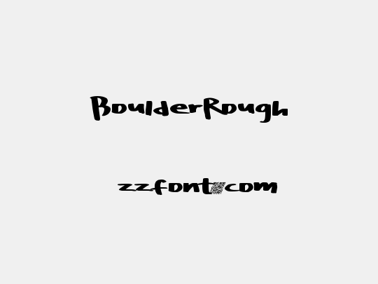 BoulderRough