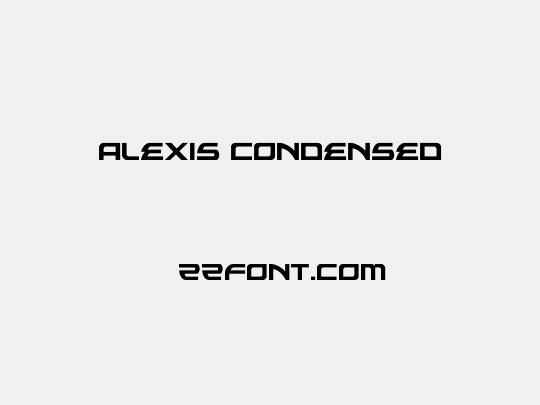 Alexis Condensed