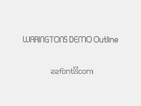 WARINGTONS DEMO Outline