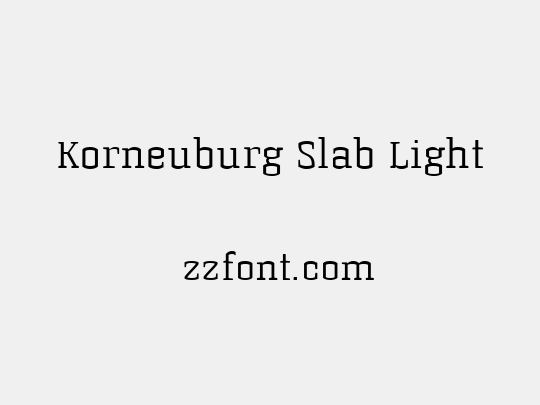 Korneuburg Slab Light