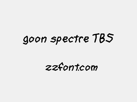 goon spectre TBS