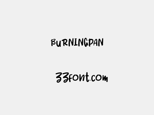 BURNINGPAN