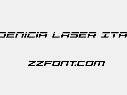 Phoenicia Laser Italic