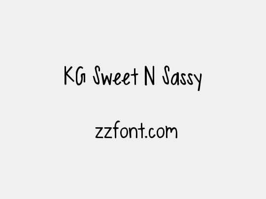 KG Sweet N Sassy