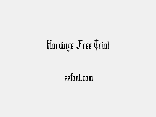 Hardinge Free Trial