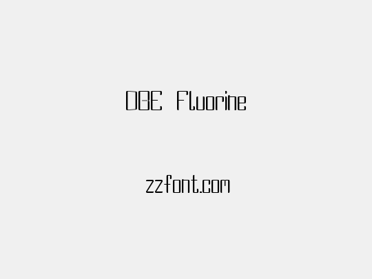 DBE Fluorine