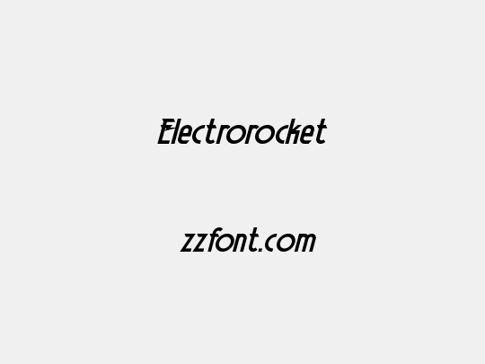 Electrorocket