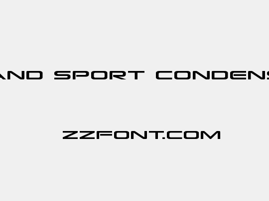 Grand Sport Condensed