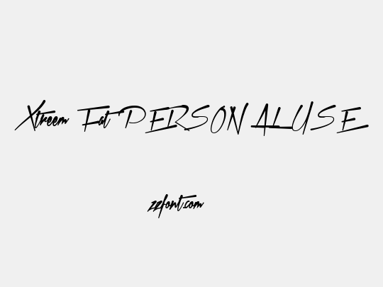 Xtreem Fat PERSONAL USE