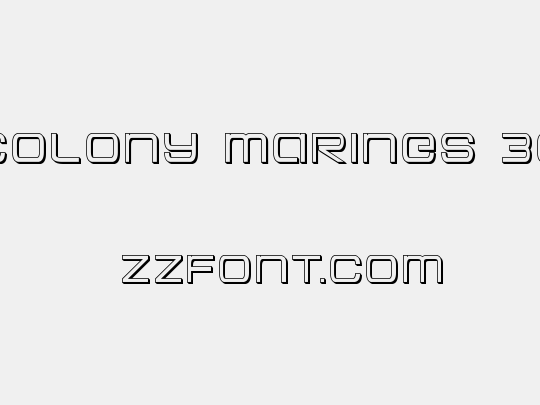 Colony Marines 3D