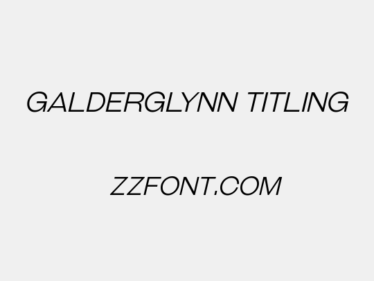 Galderglynn Titling