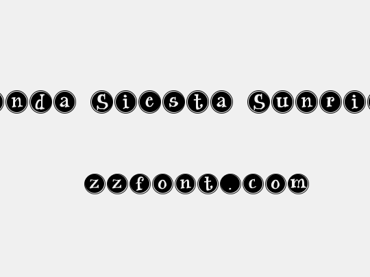 Janda Siesta Sunrise