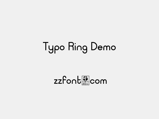 Typo Ring Demo