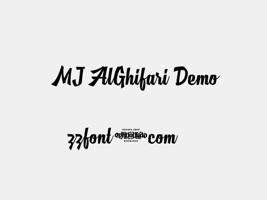  MJ AlGhifari Demo