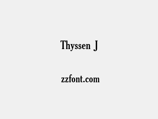 Thyssen J