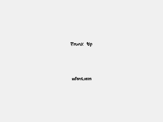 Trunk Up