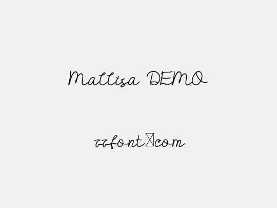 Mallisa DEMO