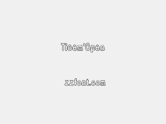 Tioem-Open