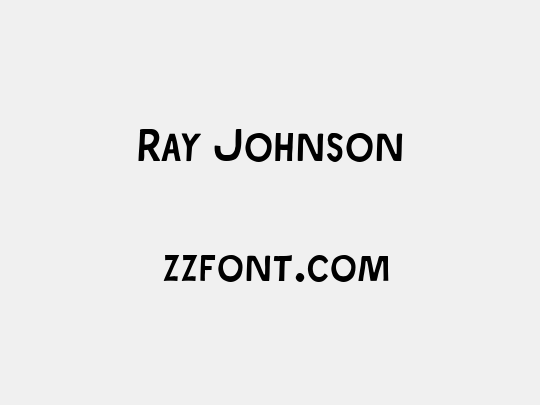 Ray Johnson