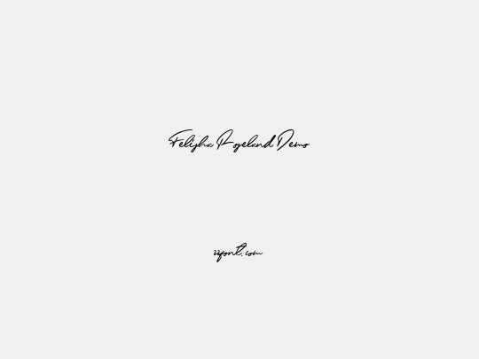 Felisha Roseland Demo