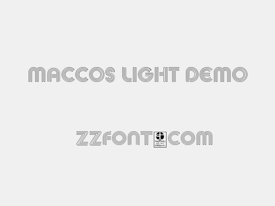 MACCOS LIGHT Demo