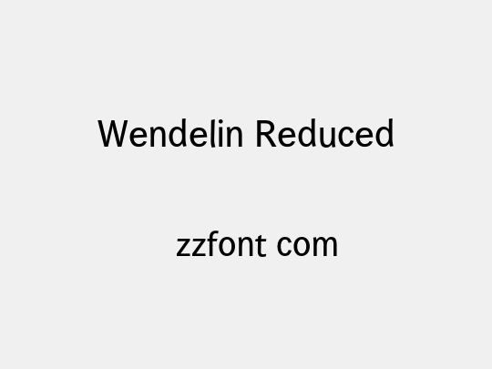 Wendelin Reduced
