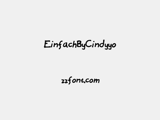 EinfachByCindyyo