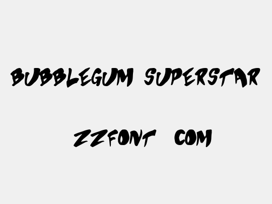 Bubblegum Superstar