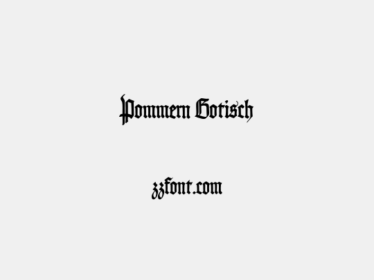 Pommern Gotisch