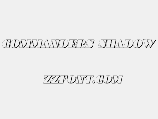 Commanders Shadow