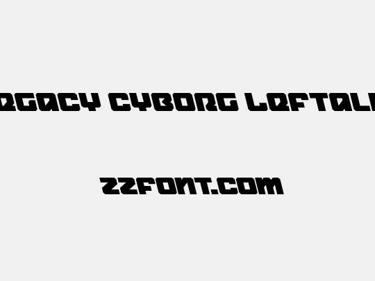 Legacy Cyborg Leftalic