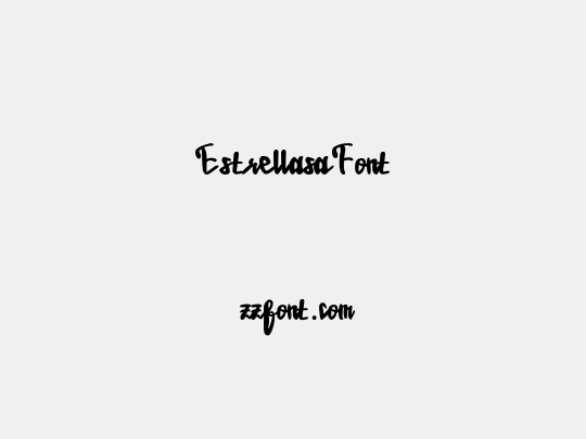 EstrellasaFont