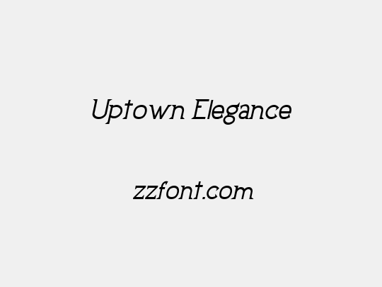 Uptown Elegance