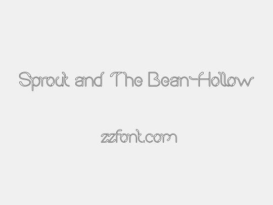 Sprout and The Bean-Hollow