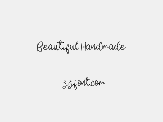 Beautiful Handmade