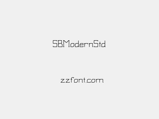 SBModernStd