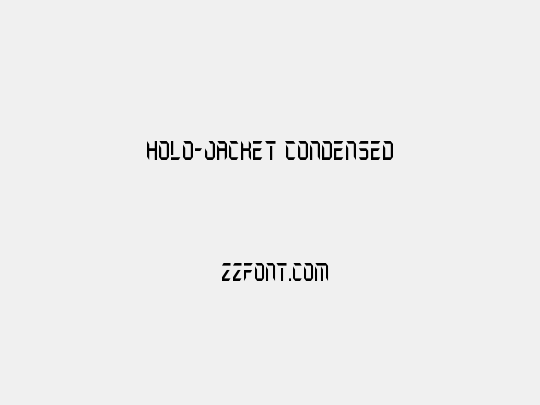 Holo-Jacket Condensed